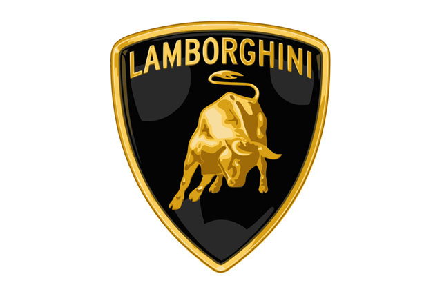 Lamborghini logo representing the brand of cars serviced at Alfaan auto care Sharjah